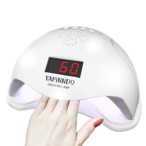 Nail Dryer, YAPINNDO Nail Lamp, Nail Fan Dryer 48W UV LED Gel Nail