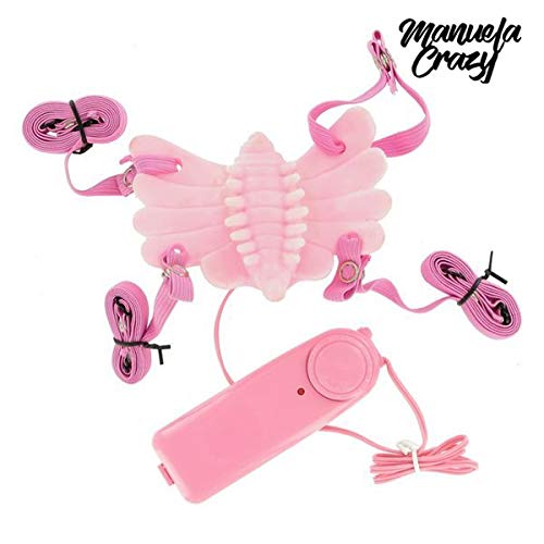 papillon vibromasseur Mini Vibromasseur avec Stimulateur Clitoridien Papillon Rose USB main image 1