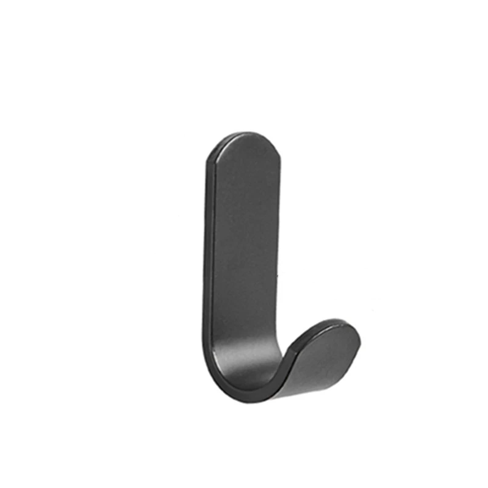 Ylfkwlhrw Noir Towel Hooks Wall Mounted Bathroom Coat Hook Door Hanger 5Pcs For Bathroom Door Kitchen