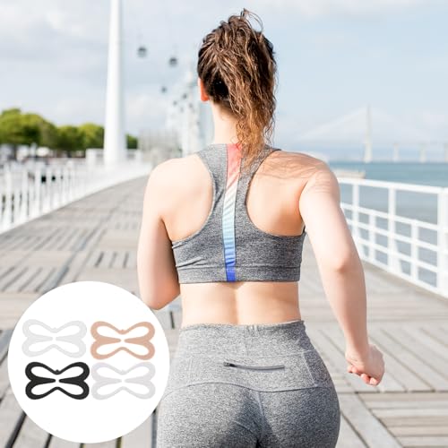 image for AHQiZFX 12PCS Bra Strap Holder Clips for Racerback, Bra Strap Clips An