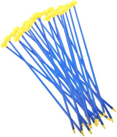 ibasenice 12pcs Suction Cup Arrows Part Arrows with Rubber Tip Funny Games Arrows Replacement Arrows Safety Training Arrows Shooting Arrows Kids Arrows for Sucker Child PVC Plastic Dedicated ibasenice 12pcs Suction Cup Arrows Part Arrows with Rubber Tip Funny Games Arrows Replacement Arrows Safety Training Arrows Shooting Arrows Kids Arrows for Sucker Child PVC Plastic Dedicated