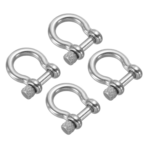 Manilles à anneau en D pour sac en cuir PATIKIL U-shackle 1,6 cm réparation couture