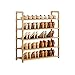FOLA Scarpiera Scaffale per Scarpe da Scarpe da Scarponi in bambù 5 Livelli Ideale per Il Bagno del Bagno Soggiorno e corridoio portascarpe