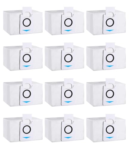 【Pulizia efficiente】 I sacchetti per X1 Omni/ X1 e Omni hanno una forte potenza di aspirazione e possono facilmente raccogliere polvere e detriti anche quando il sacchetto è pieno, e la forte tenuta assicura che la polvere rimanga nel sacchetto mentre viene maneggiato.