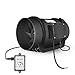 Hon&Guan Aspirazione Ventola Estrazione 160 mm Silenzioso con controllo della velocità variabile per bagno, Ufficio, Sala, tenda di crescita, idrocoltura,ventilazione e ventola di scarico