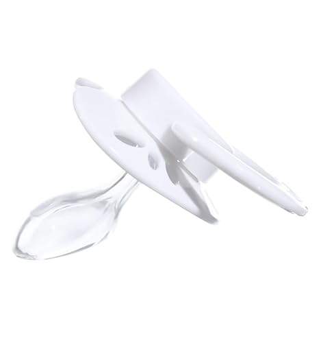 Miniatura 4 de Landofgenie Gran escudo de tamaño adulto chupetes conjunto mariposa en forma de Cutie Chupete 3 Pack - blanco+azul+amarillo