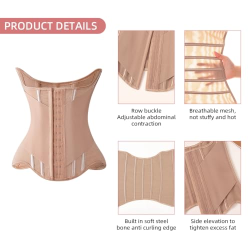 Image of Waist Trainer for Women Corset Shapewear Workout Waist Cincher
