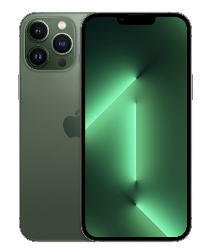 i-Phone 13 Pro Max 256 GB | GREEN (Preowned) Used Like New Condition, Unlocked for All Networks.1 year waranty