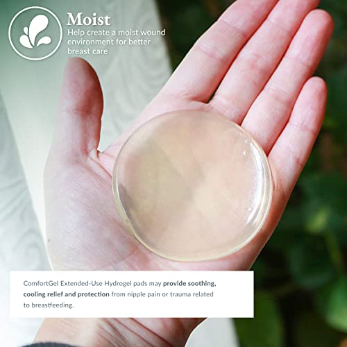 Ameda Comfortgel Nipple Gel Soothing Nursing Pads, Breast Pads Nipple Therapy, Breastfeeding Supplies, Reusable Cooling Relief Hydrogel Pads, 1 Pair (2 Count) #TOP3