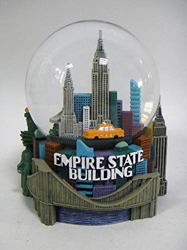 ZIZO New York City Snow Globe for Women, Men and Kids Christmas Snowglobe Musical Play New York New York 6 inches