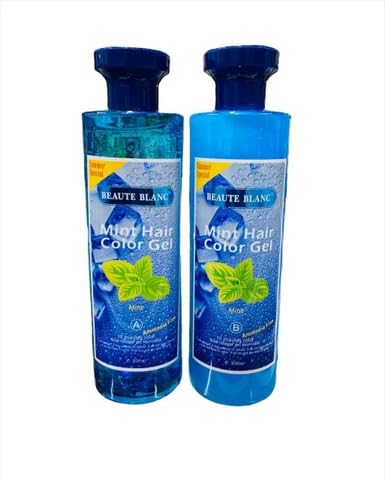 BEAUTE BLANC Professional Mint Hair Color Gel Dye For Hair Care, Natural and Organic Dye for Black Hair- 1000ml (Pack Of 1)-picture-41