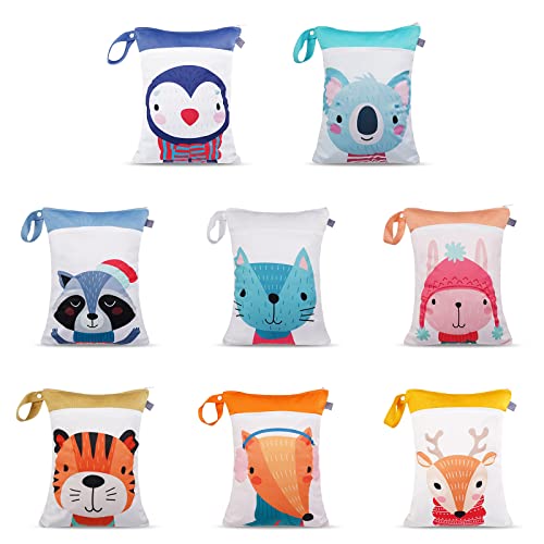 Bolsa impermeable para pañales con diseño infantil miniatura 6
