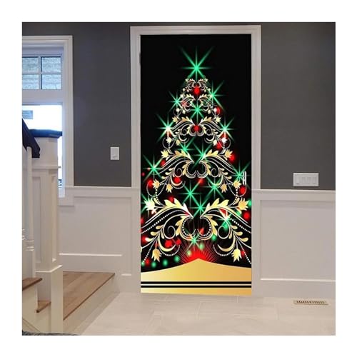 Papier peint mural cloches de Noël en format vertical 40x120cm couleur E