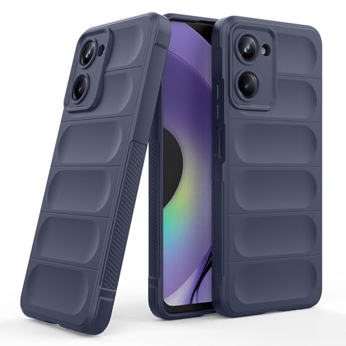 Image of Back Cover for Vivo T3 Lite 5G | Full Camera Protection | Liquid Silicon Case | Flexible Bumper Case for Vivo T3 Lite 5G / Y18 4G / Y18e 4G / Y28s 5G / Y28e 5G / Y03 4G / Z9 Lite 5G(Dark Blue)