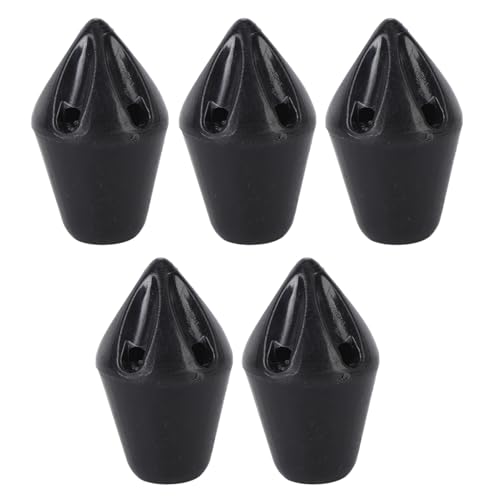 Gavigain 5PCS Archery Arrow Tips Sound Making Arrowhead Plastic Whistle Archery Arrow Head for Recurve Bows Compound Bows & Crossbows