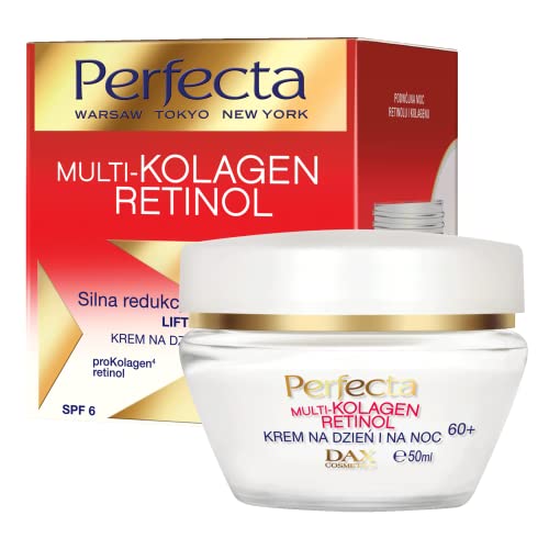 Perfecta Crema facial de día y noche con retinol multicolágeno 60+ SPF 6