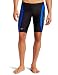 Speedo Men's Xtra Life Lycra Rapid Splice Jammer Swimsuit, Black/Blue, 30