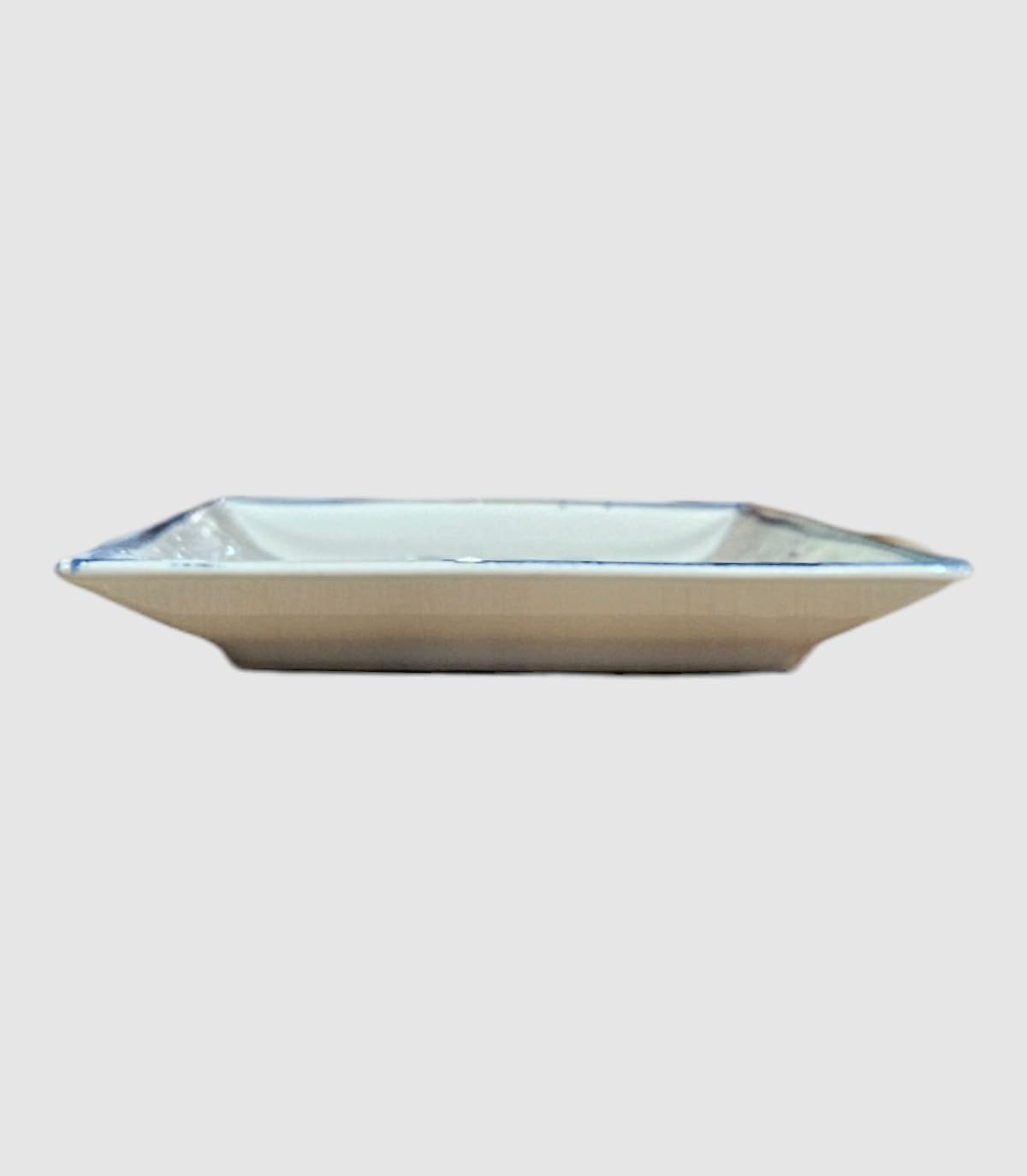 Vajilla de cerámica con dibujos de peces | Cuenco Cerámica | Plato de Cocina | Fuente Vajilla de Porcelana Vintage Diseño | Ideas de Regalos Hogar (Fuente Peces 30X20)