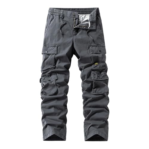 Pantalones de chándal para hombre de ajuste holgado que eliminan el sudor y la presión en la cintura