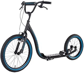 Osprey BMX Scooter | Adult Scooter with Big Wheels, Adjustable Handlebars and Off-Road Calliper Brakes, Multiple Colours