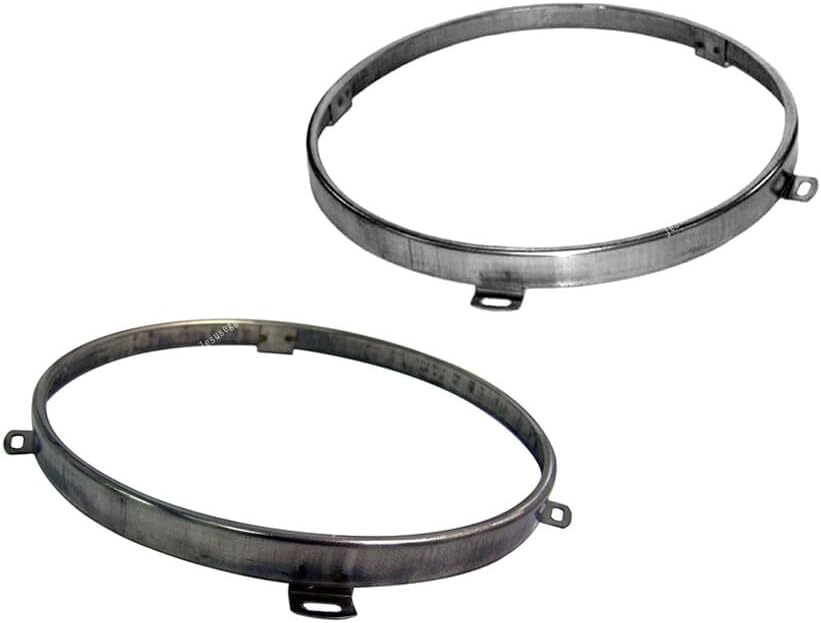 Pair Headlamp Bezel Left or Right Side 68003772AA for Jeep for Wrangler 2007-2018