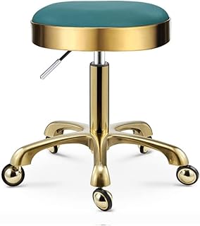 Swivel Stool Chair Height Adjustable Salon Massage Chair Adjustable Swivel Hydraulic Gas Lift Round Stool for Hairdressing Manicure Tattoo Therapy Beauty Massage Spa Salon for Kitchen,Salon,Bar,Office