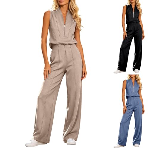 Traje de pantalón para mujer informal de dos piezas con camiseta 2