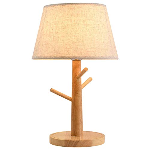 Lámpara de Mesita de Noche Estilo Japonés Registro de Estudio Personalidad Creativa Led Ikea Lámpara de Mesa para Habitación de Hotel, HJY