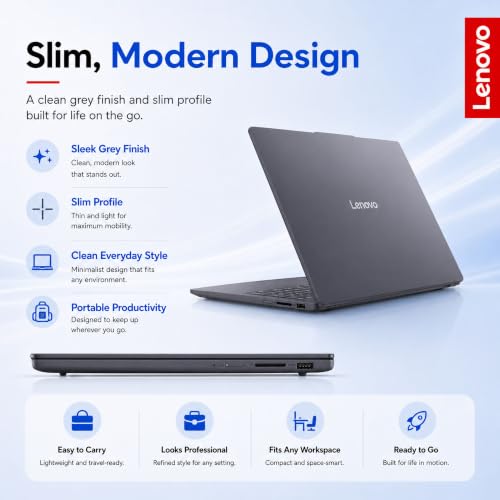 Image of Lenovo IdeaPad Slim 3 15.3 inch Laptop, i7-13620H 40GB DDR5 2TB SSD, Win 11
