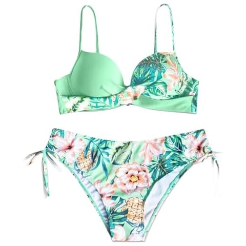 Bikini Set Women, Plus Size Halter Swimwear Cover