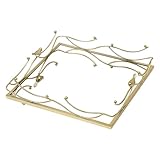 【Rangement et affichage】: Le plateau décoratif peut être utilisé pour stocker des bijoux, des cosmétiques, des articles divers, etc., le bureau propre et bien rangé, avec son esthétique et sa praticité