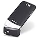 Galaxy Note 2 Case, GreatShield iSlide Slim-Fit PolyCarbonate Slider Case Slide On Cover for Samsung Galaxy Note 2 II / N7100 - (Black)