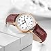 Imagen de SHENGKE SK Relojes lassic Business para Mujer con Correa de Acero Inoxidable y Elegante Reloj con Calendario para Mujer