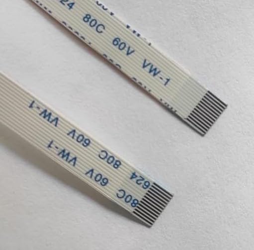 12 Pin 0.5 mm Pitch A-Type SAME Side pin (150MM-6 INCH) Length flat flexible FFC/FPC LVDS Ribbon Wire Flat Cable for Module Camera digital camcorders, laptops LCD TVs LCD monitors(1Pcs)-image-16