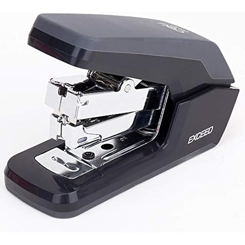 Staplers Office,Small One Touch Stapler Effortless Ergonomic Design, 25 Sheet Capacity(Deli0370) Cover
