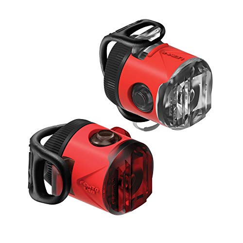 Lezyne Femto USB Pair Eclairage vélo/VTT LED Rechargeable USB Red FR : Taille Unique (Taille Fabricant : t.One sizeque)