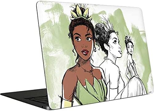 Skinit Decal Laptop Skin Compatible with MacBook Air 13in (2020) - Officially Licensed Disney Princess Tiana Sketch Design