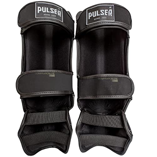 Caneleira Muay Thai Protetor Canela Pulser Thunder Fight 20 MM Kickboxing Profissional Original