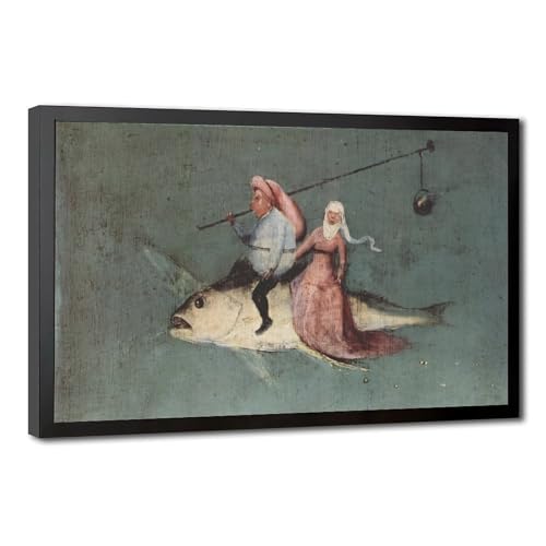 Impression sur toile Hieronymus Bosch pour Décoration Murale Salon et Bureau