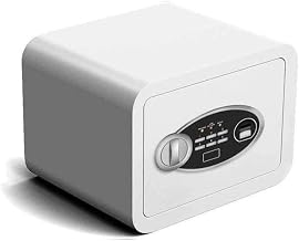 OLLREUWYHD Caja Fuerte, Resistente al Fuego, Resistente al Agua, Caja Fuerte, Caja Fuerte con Cerradura Digital, Caja Fuerte para Joyas, Caja Fuerte para Efectivo, Color Rosa