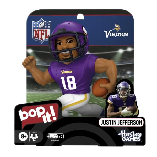 Hasbro Gaming Bop It! Justin Jefferson Edition Game - image 1
