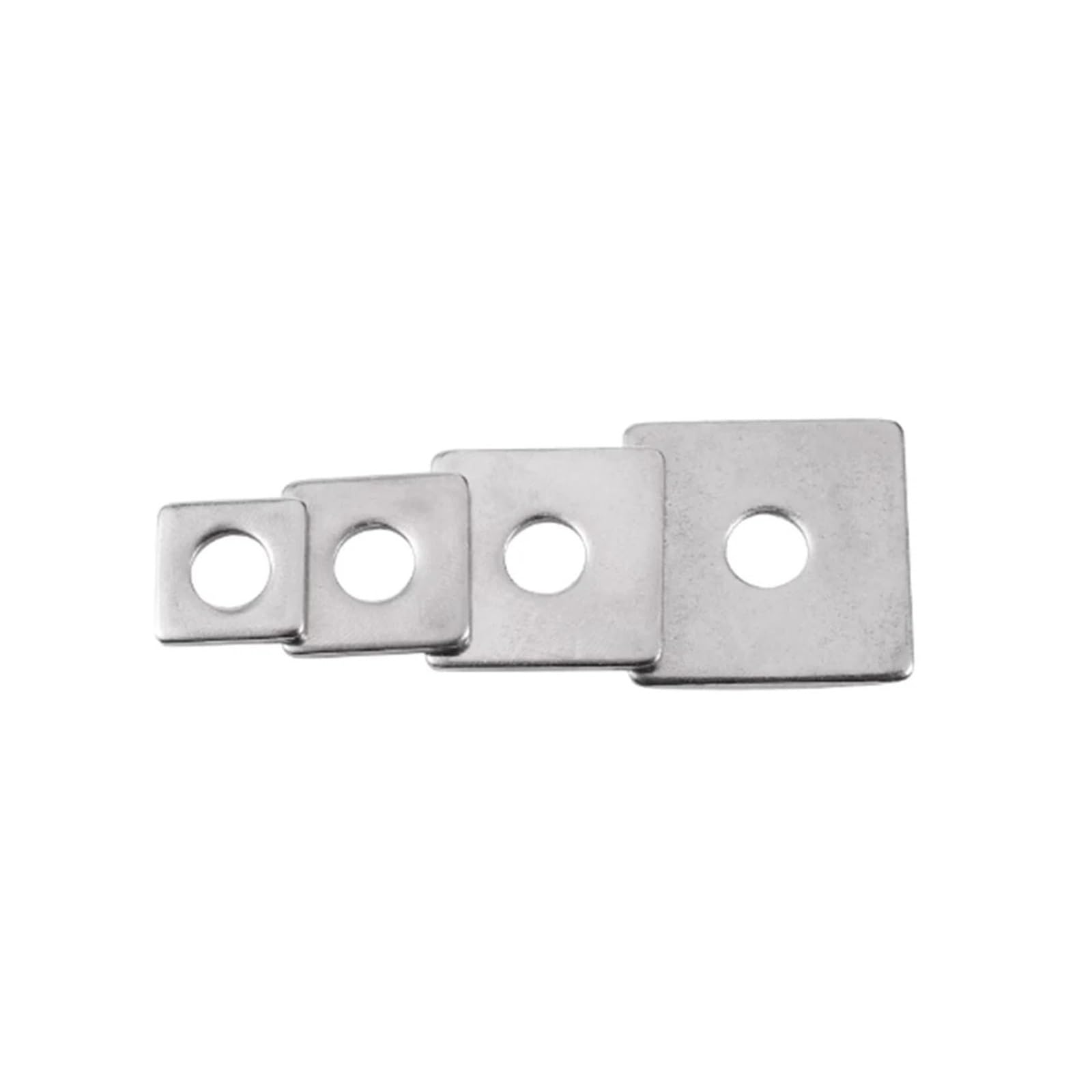 Edelstahl Beilagscheiben Square Gasket M3 M4 M5 M6 M8 M10 M12 M14 M16 M18 M20 304 Stainless Steel Flat Washer Curtain Wall Shim Metal Ring(M8x40x3.0mm-5pcs)