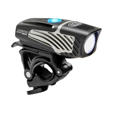 NiteRider Lumina Micro 900 Front Bike Light Sabre 110 Rear Bike Light Combo Pack- USB Rechargeable Bicycle Headlight LED Front Light Water Resistant Mountain Road City Commuting Cycling Safety Flash Cover