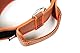 Julius-K9 Color & Grey Halsband mit Griff, Sicherheitsverschluss und austauschbarem Patch, 40 mm (38-53 cm), Orange-Grau