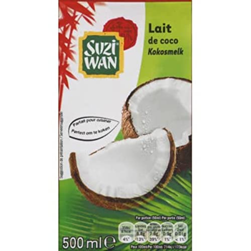 Suzi Wan Leche de coco – lata de 500 ml