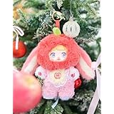 Nommi 果然有趣シリーズ ブラインドボックス フルーツモチーフ 正規品ぬいぐるみマスコット ふわふわボディ＋胸元フルーツ刺繍 目が3種類に切替可能＆多彩なポーズ変更 全6種＋シークレット1種 ランダム発送