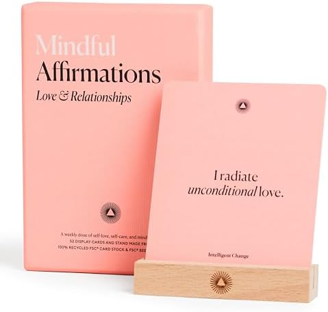 Intelligent Change 52 Mindful Affirmation Cards for Love and Rela...