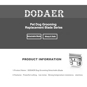 Size 7f5f4f Detachable Pet Dog Grooming Blades of Stainless Steelcompatible with Andisoster A5wahl Km10 Series3 Count  Cucciolini Doodles Size 7f5f4f detachable pet dog grooming blades of stainless steelcompatible with andisoster a5wahl km10 series3 count   cucciolini doodles