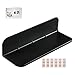 eLhook Stick-On Small Shelf in Satin Flat Black