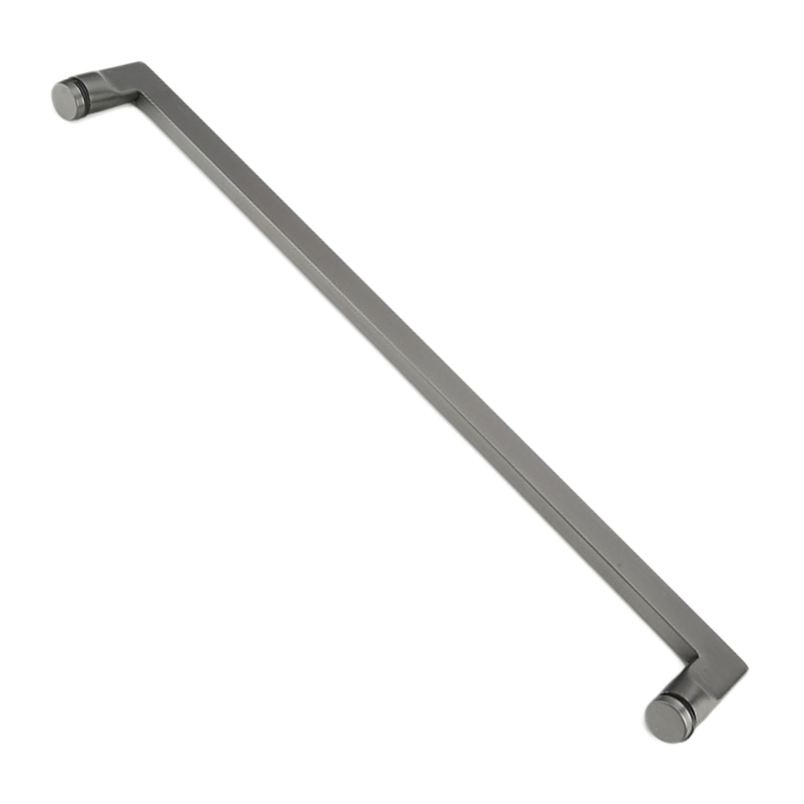 Poignée de douche en acier inoxydable extra fine pour porte de salle de bain coulissante